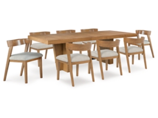 Kristiland Extendable Dining Table and 8 Chairs