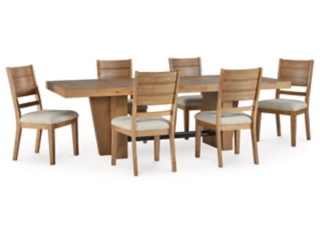 Kristiland Extendable Dining Table and 6 Chairs