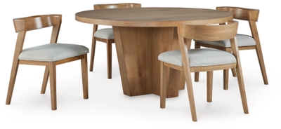 Kristiland Dining Table and 4 Chairs, , large