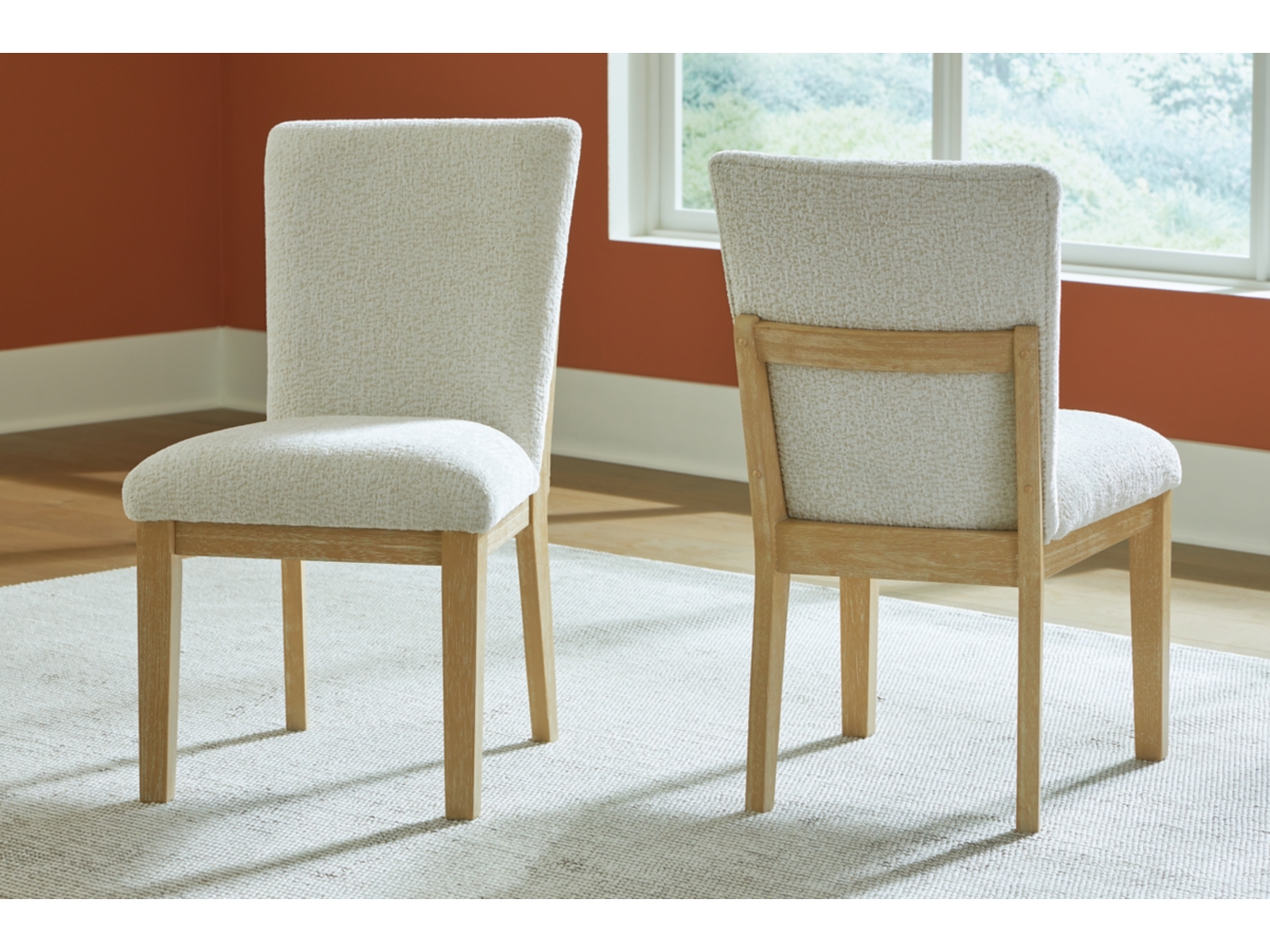 クシュディリページ Whittgate Next-Gen Nuvella™ Performance Fabric Dining Chair | Ashley