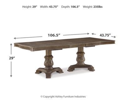 Charmond deals dining table