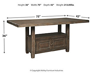 Wyndahl Counter Height Dining Table, , large