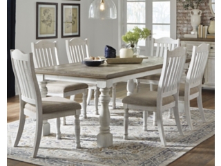 Havalance Dining Table and 6 Chairs