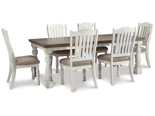 Havalance Dining Table and 6 Chairs