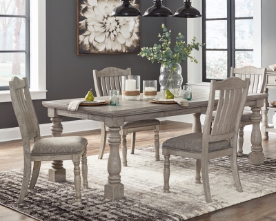 Ashley furniture on sale pedestal table