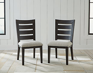 Galliden Dining Chair, Black, rollover