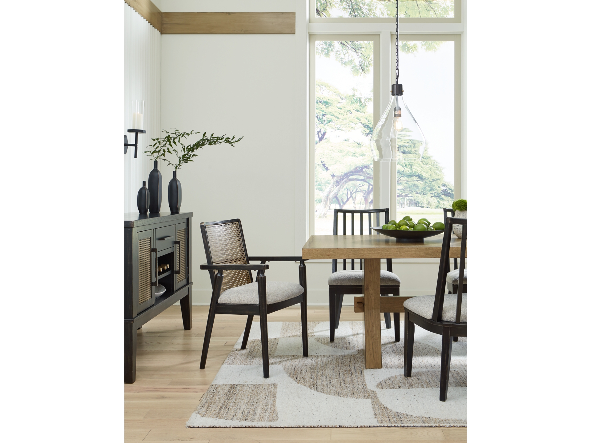 Image 2 of Galliden Dining Table and 6 Chairs 