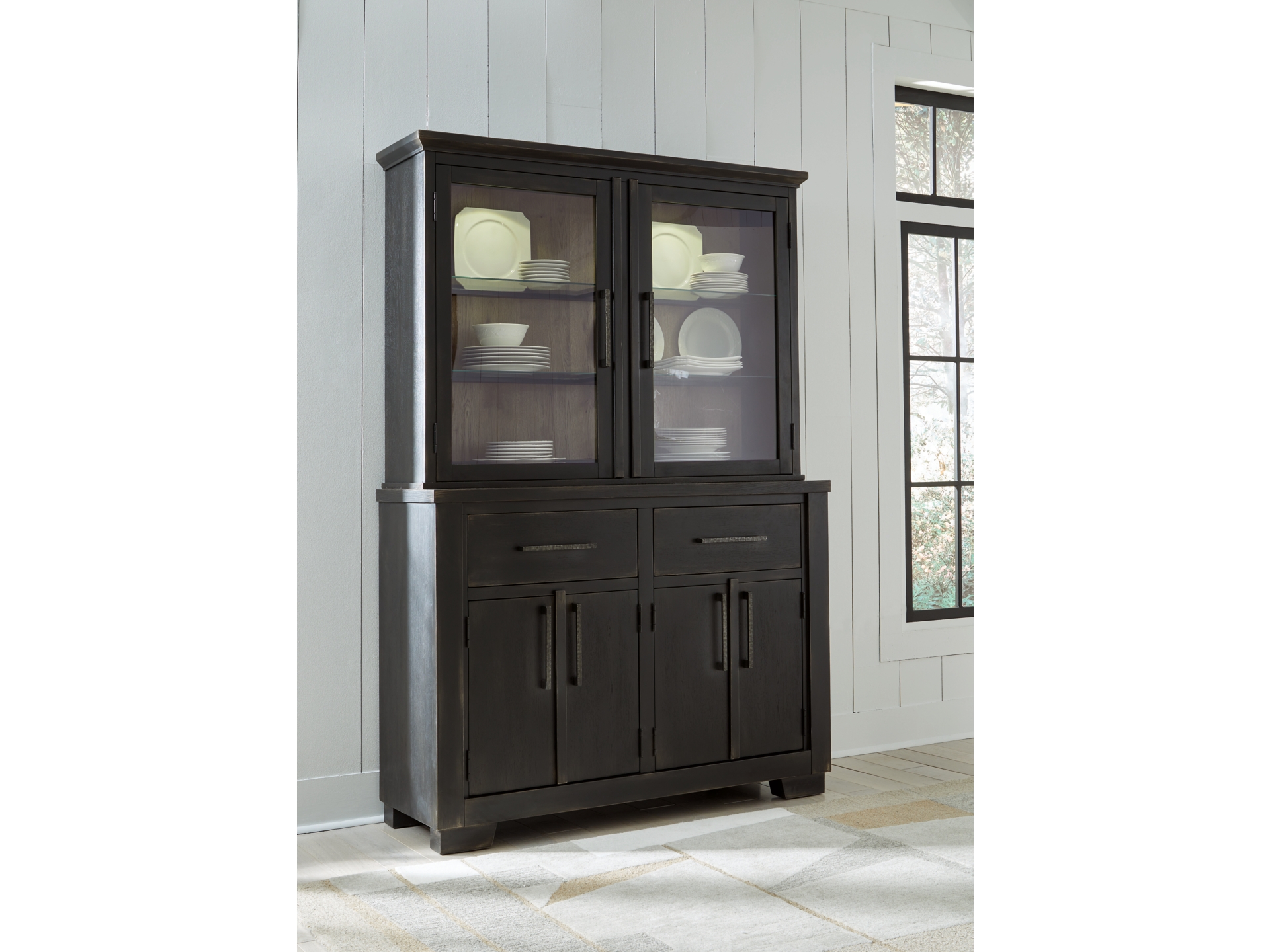 Galliden Dining Buffet and Hutch -Dining Server- Dining Buffet