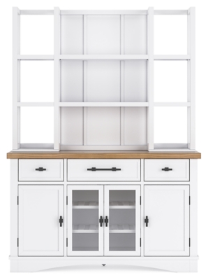 Ashbryn Dining Server and Hutch, , large
