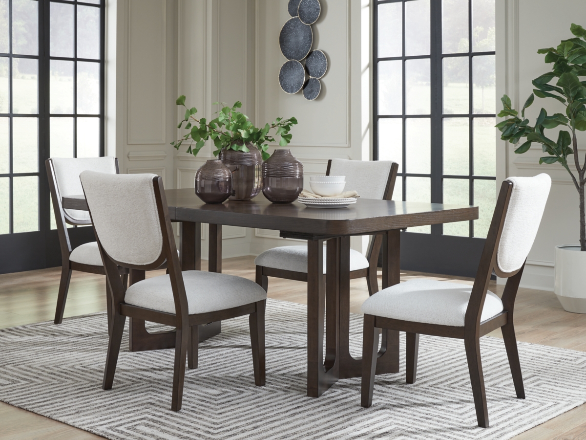 Breckington Dining Table and 4 Next-Gen Nuvella™ Performance