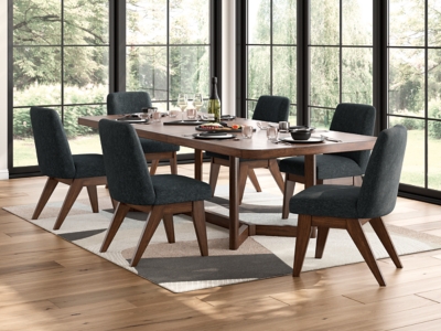 Kendamor Dining Table and 6 Chairs, , rollover