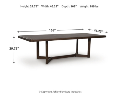 Kendamor Dining Extension Table, , large