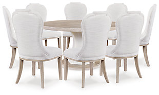 Jorlaina Dining Table and 8 Chairs, , large