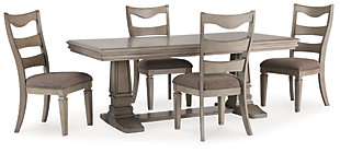 Lexorne Dining Table and 4 Chairs, , large