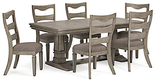 Lexorne Dining Table and 6 Chairs, , large