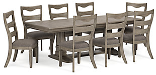 Lexorne Dining Table and 8 Chairs, , large