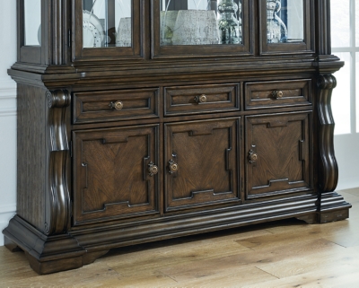 D947-80 Maylee Dining Buffet, Dark Brown sku D947-80