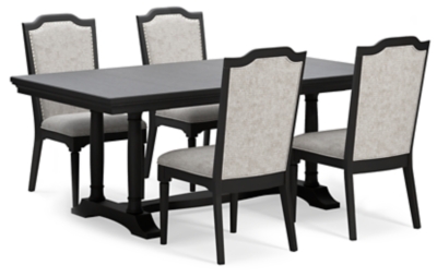Welltern Dining Table and 4 Chairs, , large