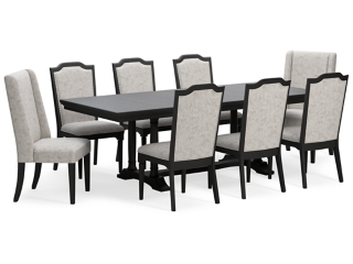 Welltern Dining Table and 8 Chairs
