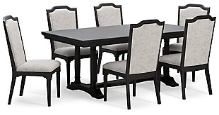 Welltern Dining Table and 6 Chairs, , large