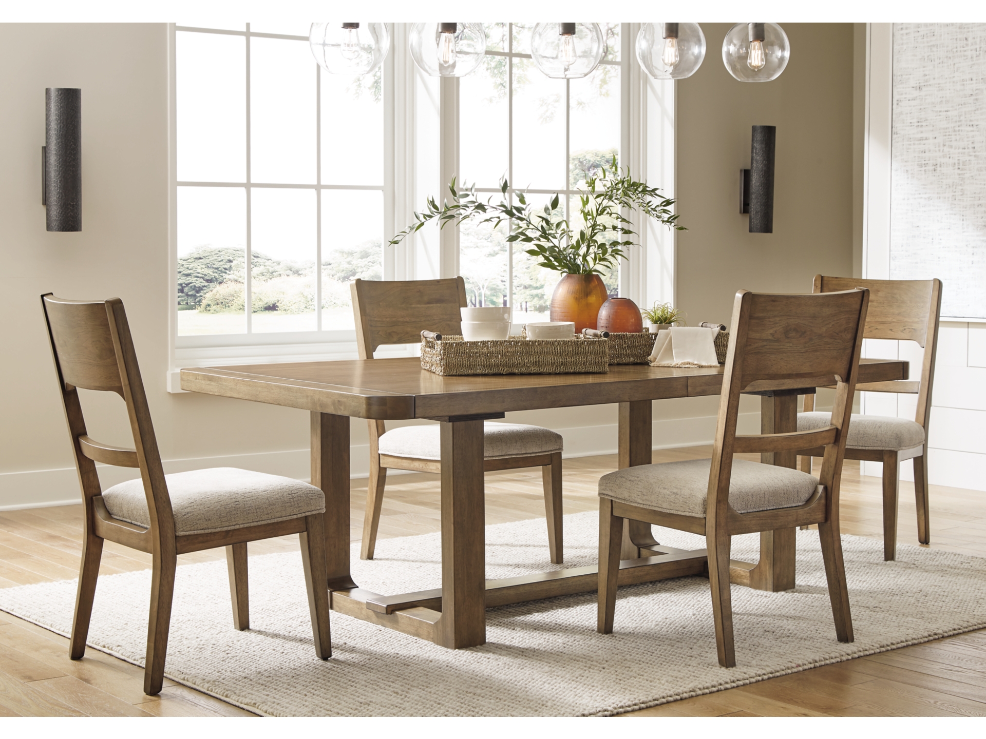 Cabalynn Dining Table up to 8 Chairs
