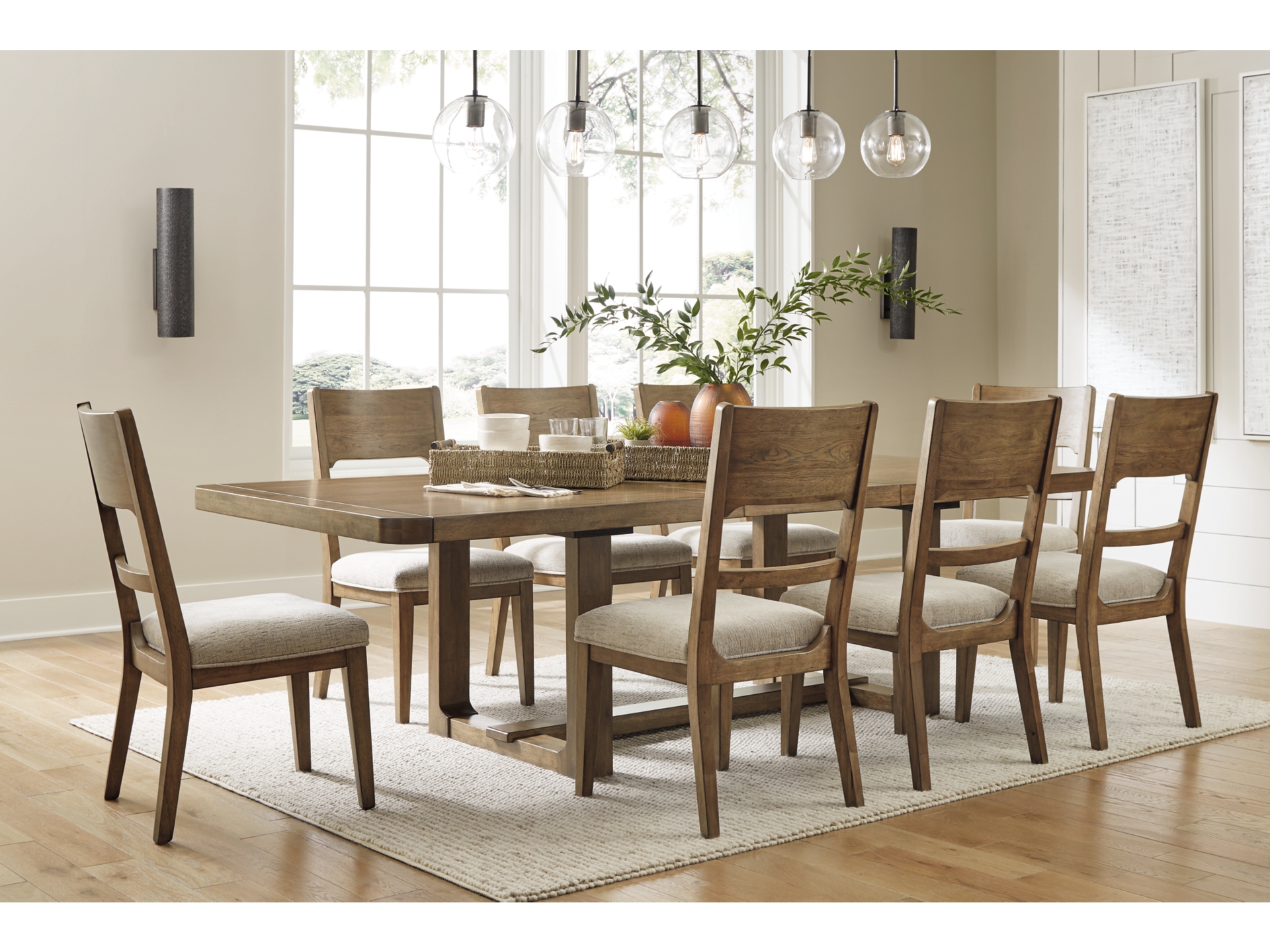Image 2 of Cabalynn Dining Table up to 8 Chairs