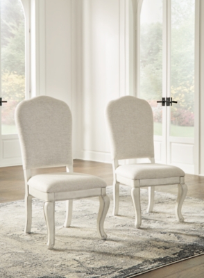 D980-01 Arlendyne Dining Chair (Set of 2), Antique White sku D980-01