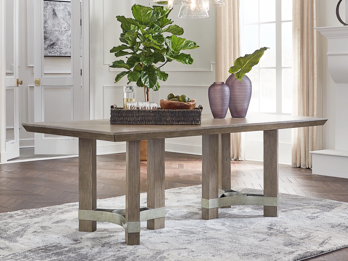 Chrestner Dining Table - Gray - (D983-25) Chrestner Dining Table - Gray - (D983-25)