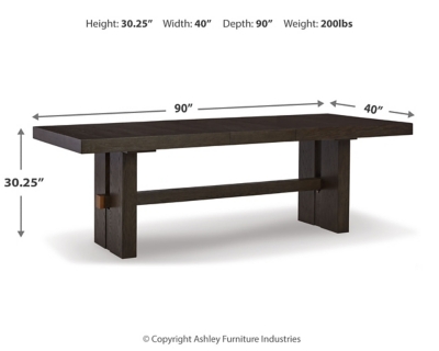 Burkhaus Dining Extension Table, , large