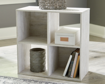 Paxberry Four Cube Organizer, Whitewash