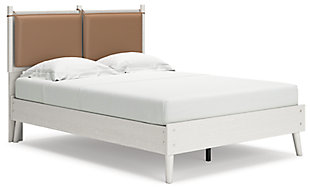 Aprilyn Full Panel Bed, White, large