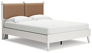Aprilyn Queen Panel Bed, White, large