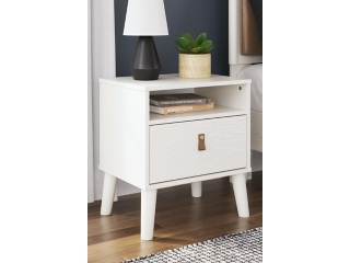 Aprilyn 20" 1 Drawer Nightstand