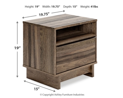 Shallifer Nightstand, , large