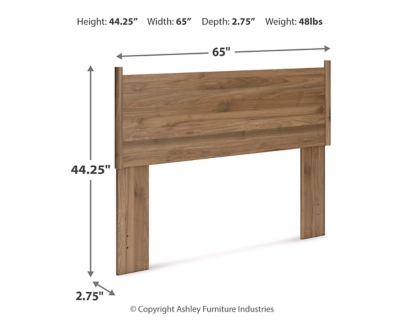 Aprilyn Queen Panel Headboard, Honey, large