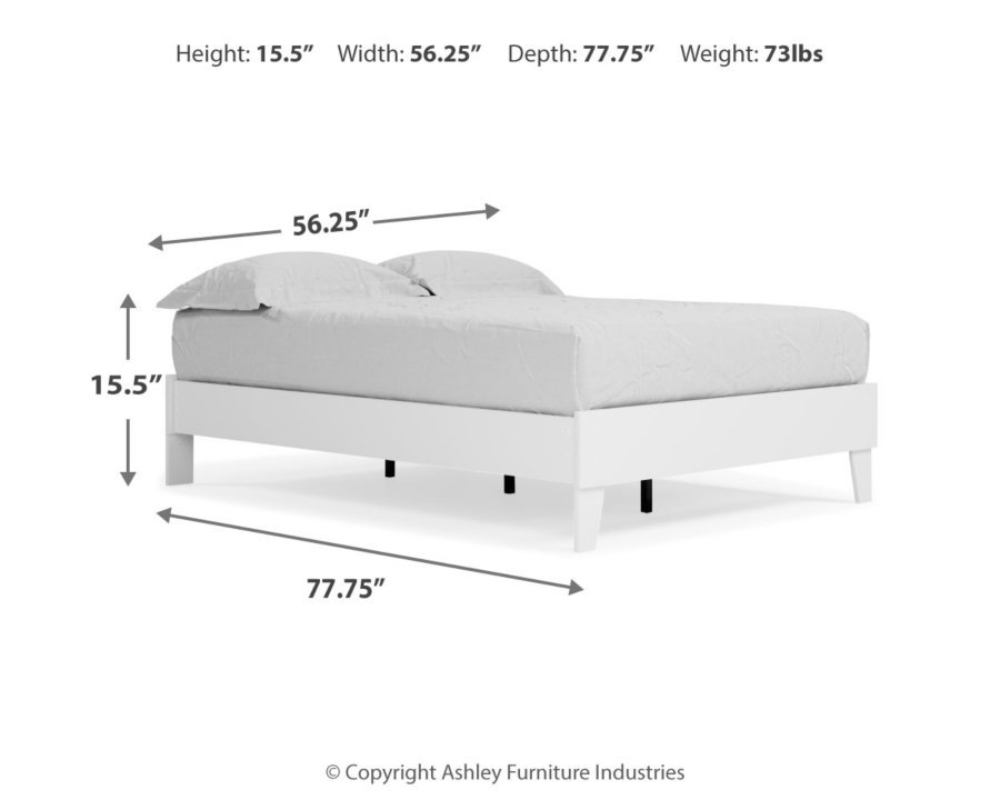 Cama de plataforma completa Piperton - image 8