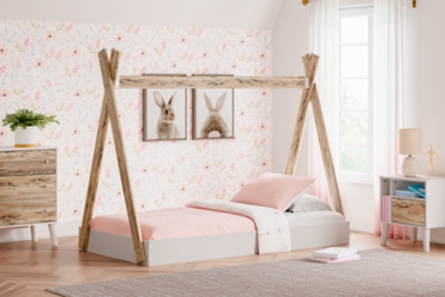 Teepee twin outlet bed