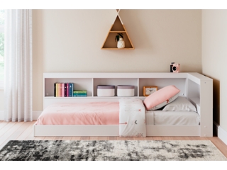 Piperton Bookcase Storage Bed