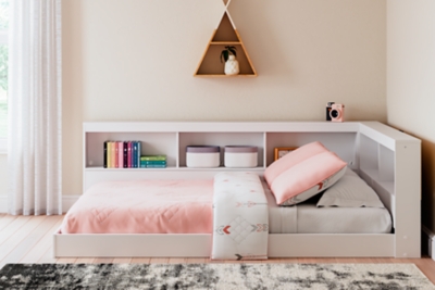 Girls bookcase outlet bed