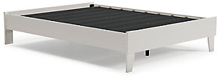 Vaibryn Full Platform Bed, White, large