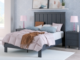 Simmenfort Full Platform Bed with Headboard