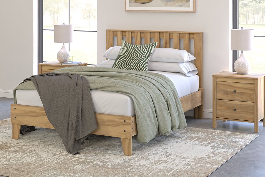 Bermacy Full Platform Panel Bed - image 2