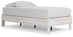 Paxberry Twin Platform Bed, Two-tone, rollover