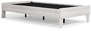 Paxberry Twin Platform Bed, Two-tone, large