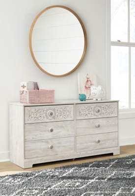 Novogratz Her Majesty 6 Drawer Wide Dresser