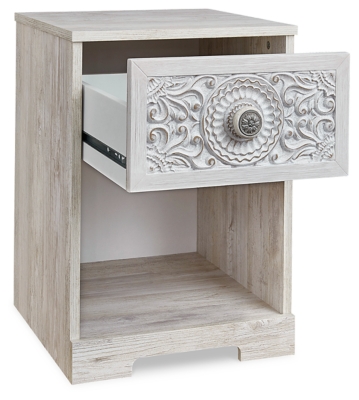 Paxberry 20" 1 Drawer Nightstand