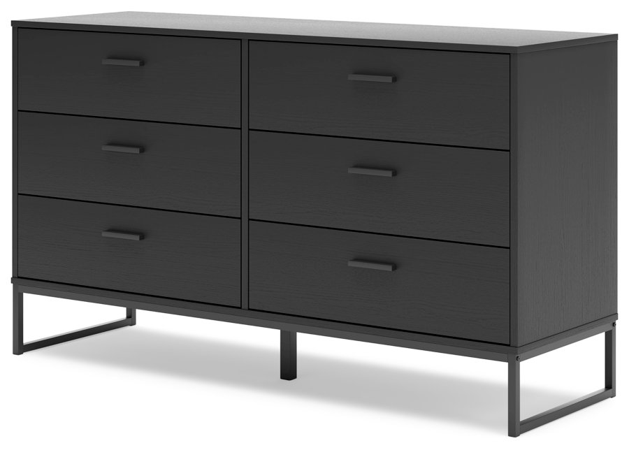 Socalle Twin Panel Platform Bed and Dresser - image 15