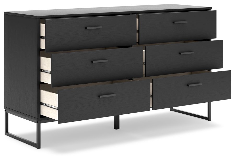 Socalle Twin Panel Platform Bed and Dresser - image 11