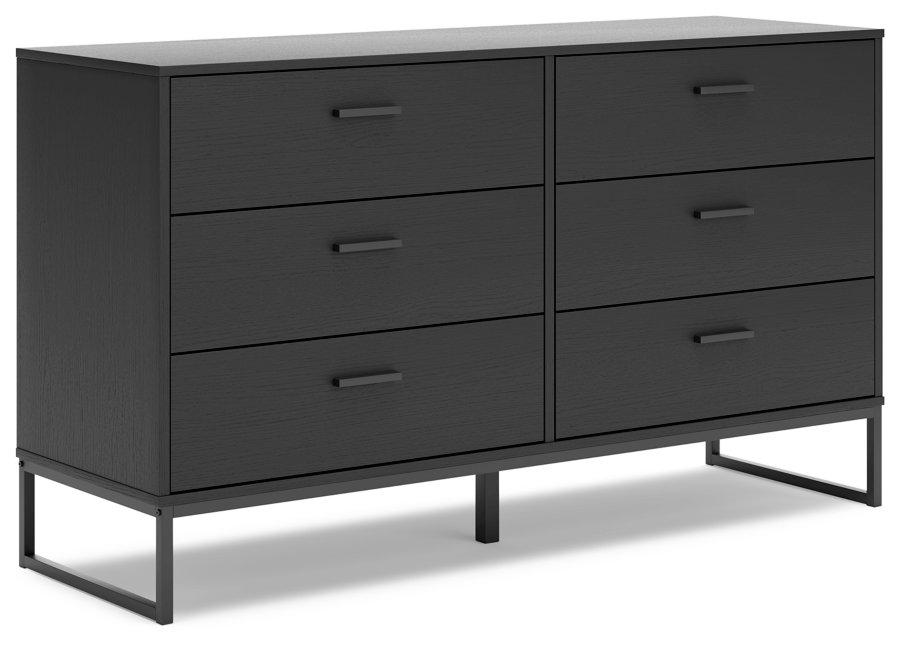 Socalle Twin Panel Platform Bed and Dresser - image 10