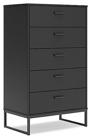 Socalle Chest of Drawers, Black, large